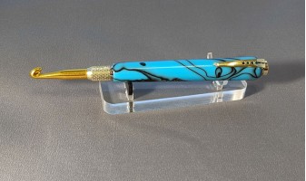 Turquoise Crochet Hook